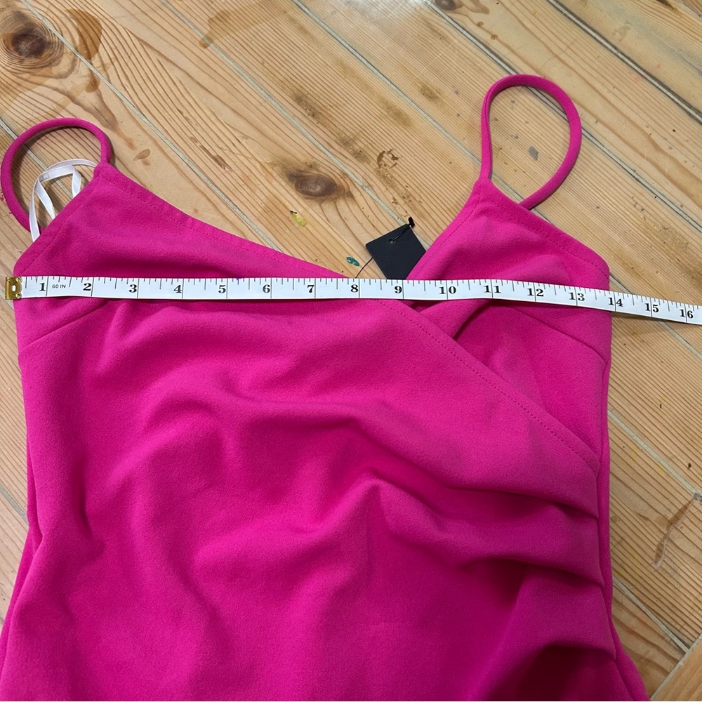 Sweetest Admirer Magenta Ruched Surplice Maxi Dress - Picture 7 of 8